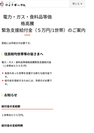 マイナポータルの詐欺サイト